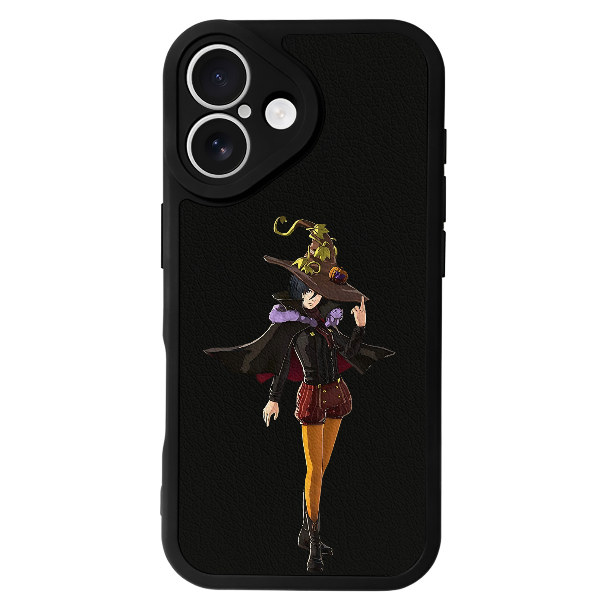 （画像用） 進撃の巨人 ミカサ·アッカーマン Attack on Titan Mikasa Ackerman 【iPhone 16シリーズ対応】シリコンスマホケース（レザー調） 材質：シリコン